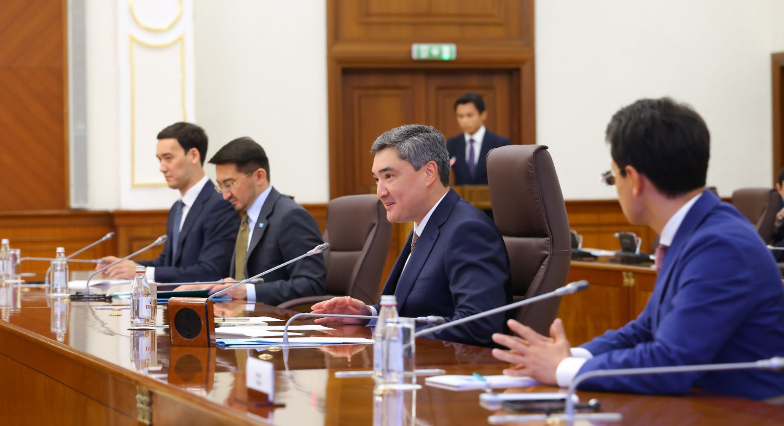 High-level meeting with President Tokayev
