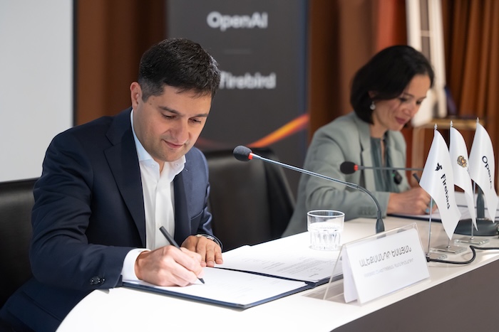 Firebird OpenAI signing ceremony